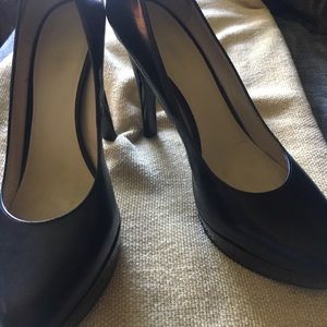 Nine West Black Platform Pumps